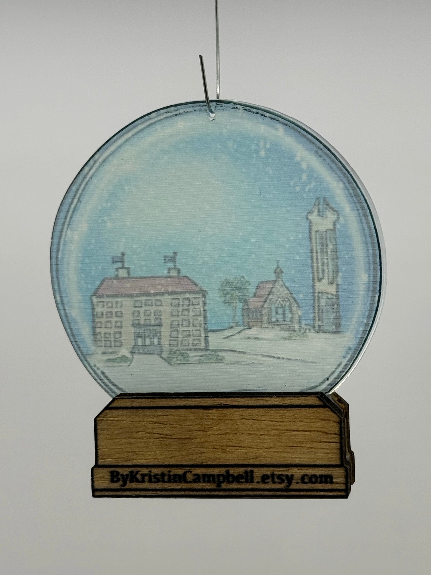 "Where it all began…" University of Kansas Ornament