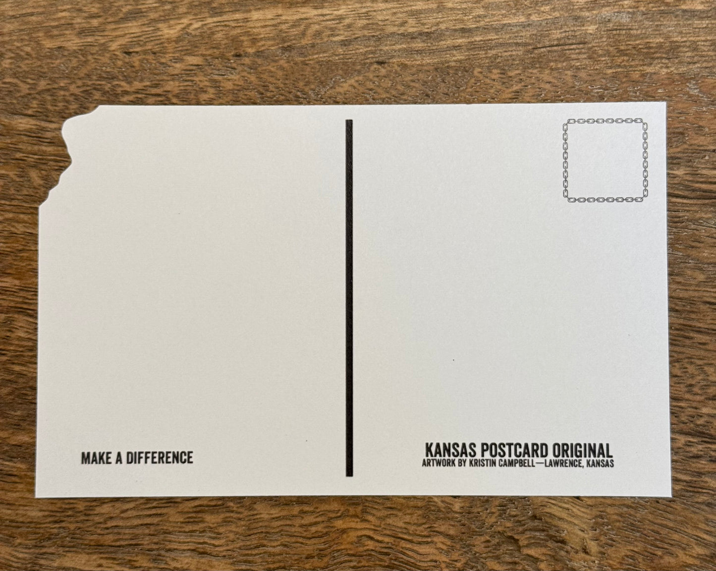 Sending Kansas Sunshine Postcard