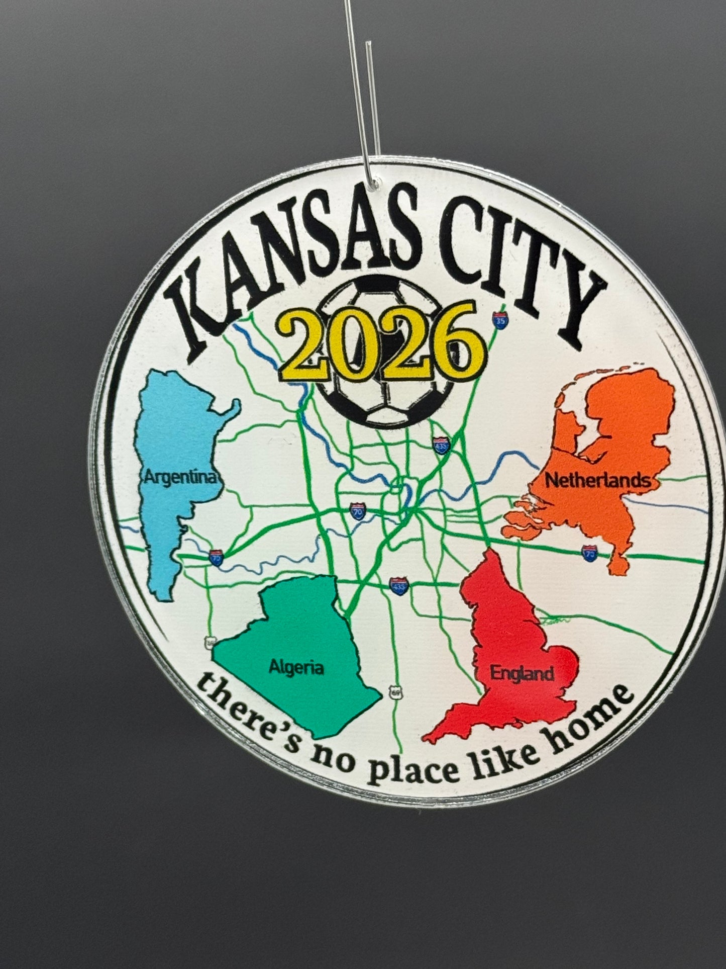 Kansas City World Cup Soccer 2026 Ornament