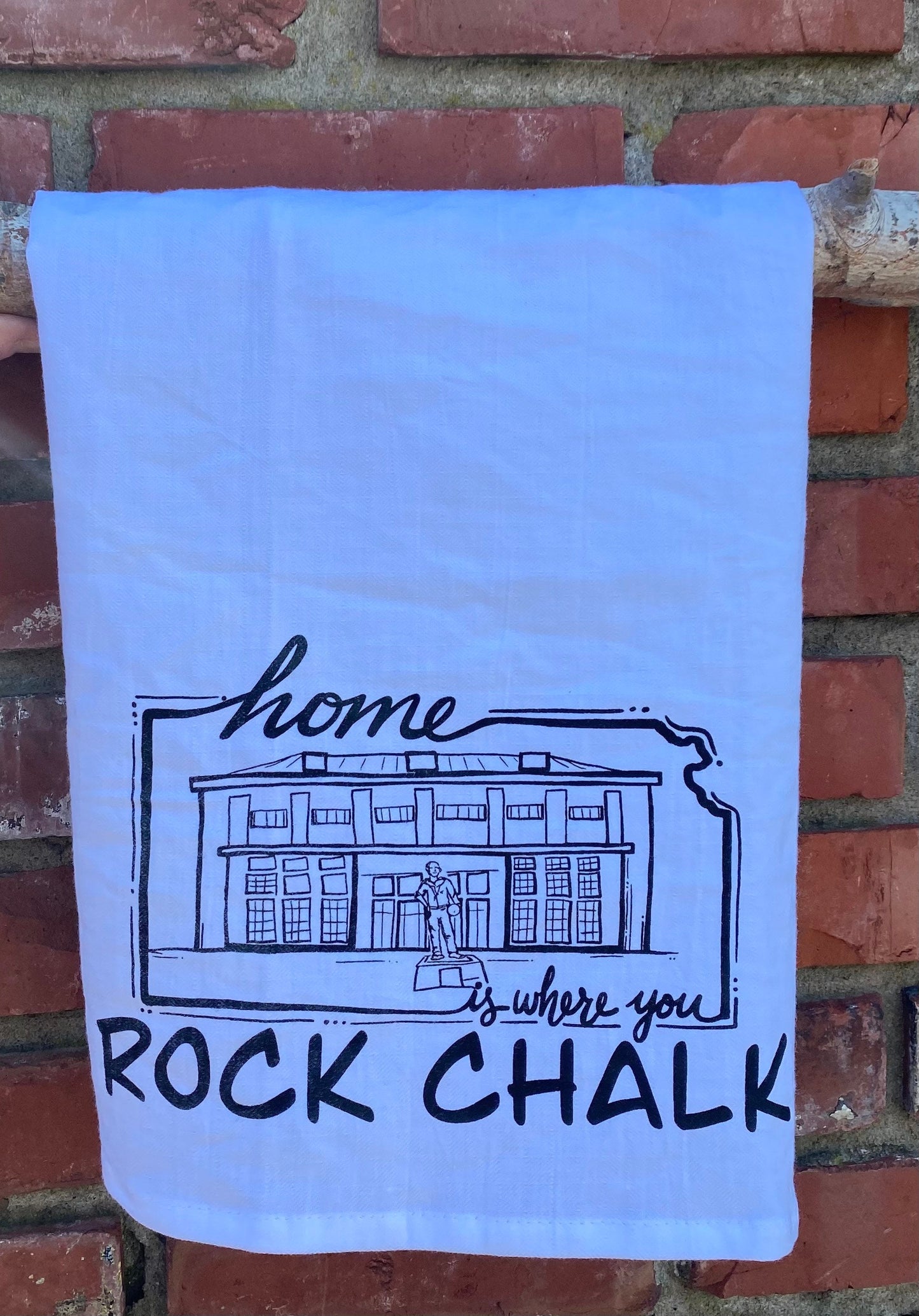 Allen Fieldhouse Kansas Towel
