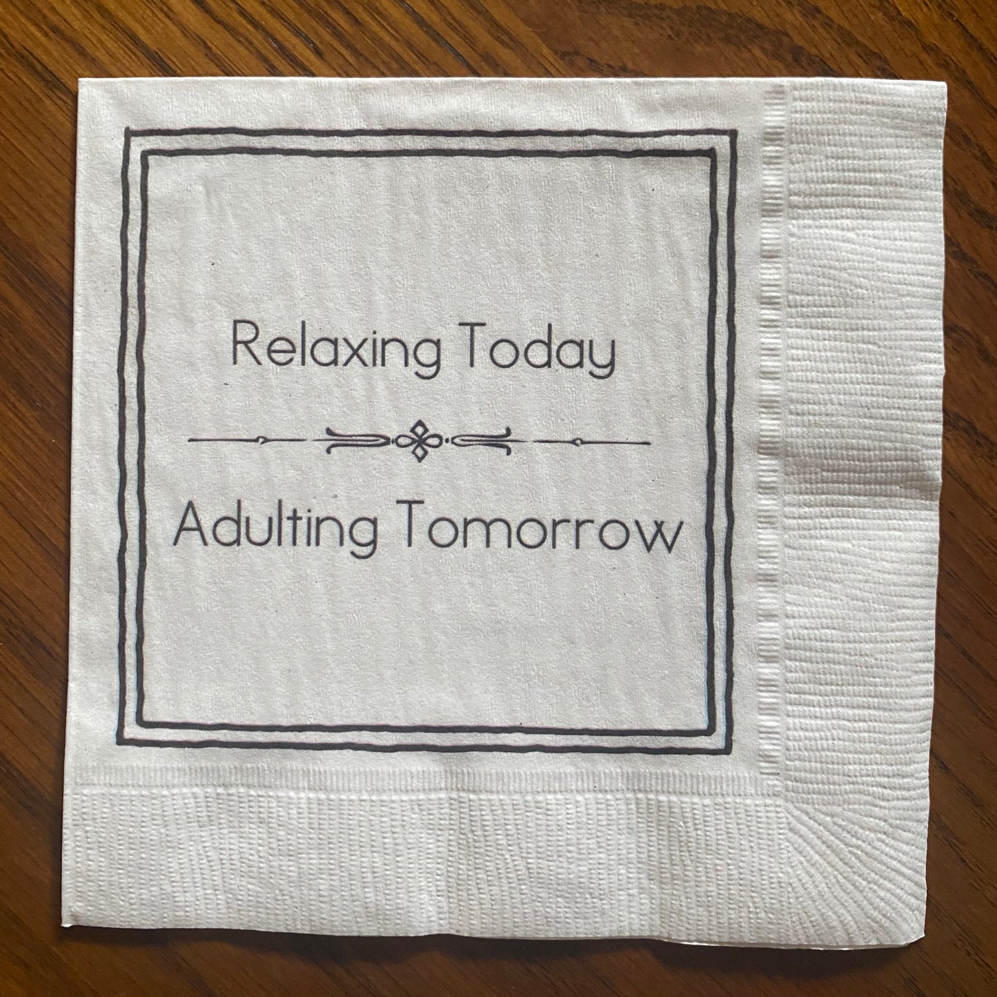"Cheers to Better Days" Cocktail Napkins