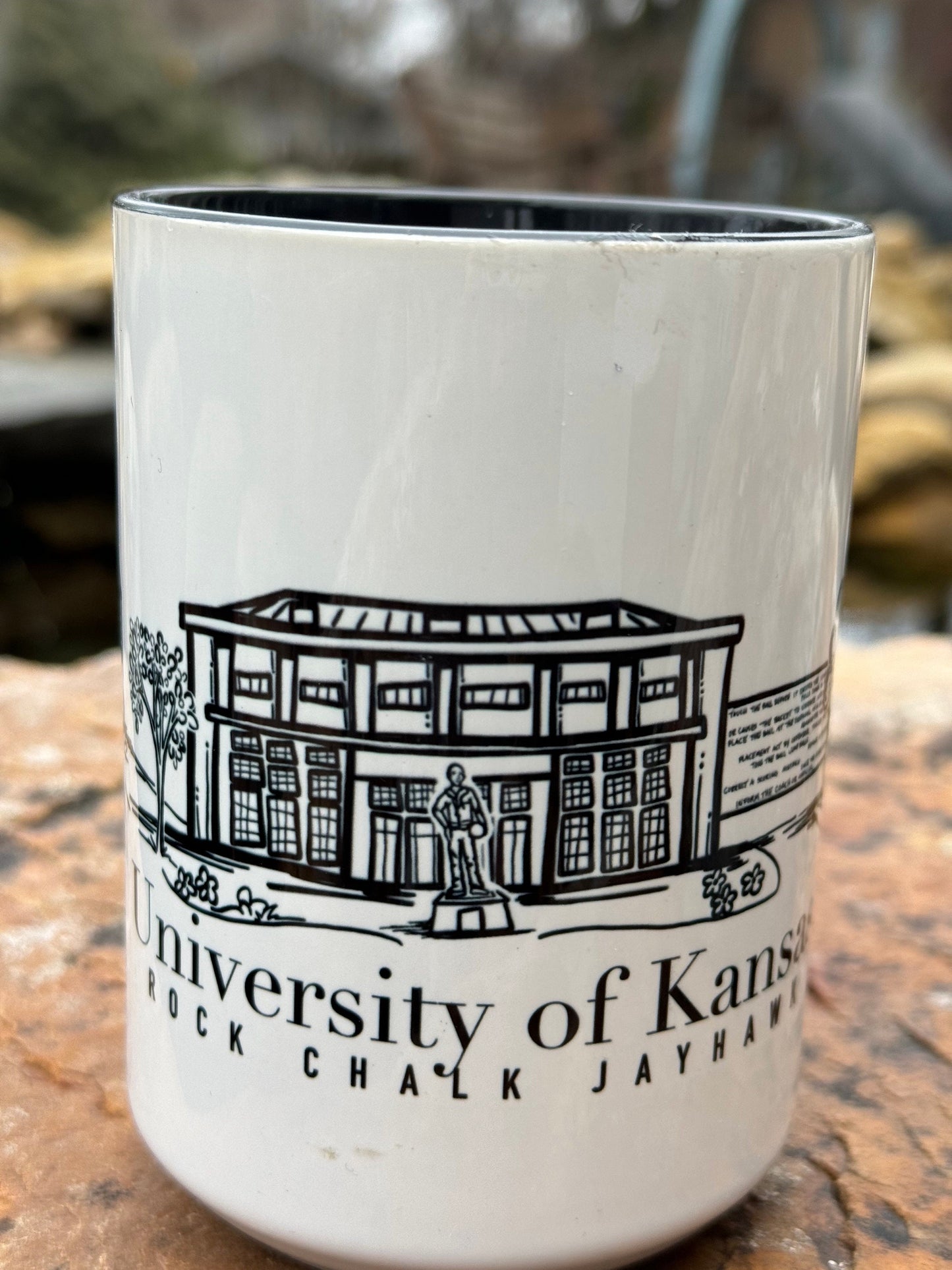 University of Kansas History of Basketball Mug