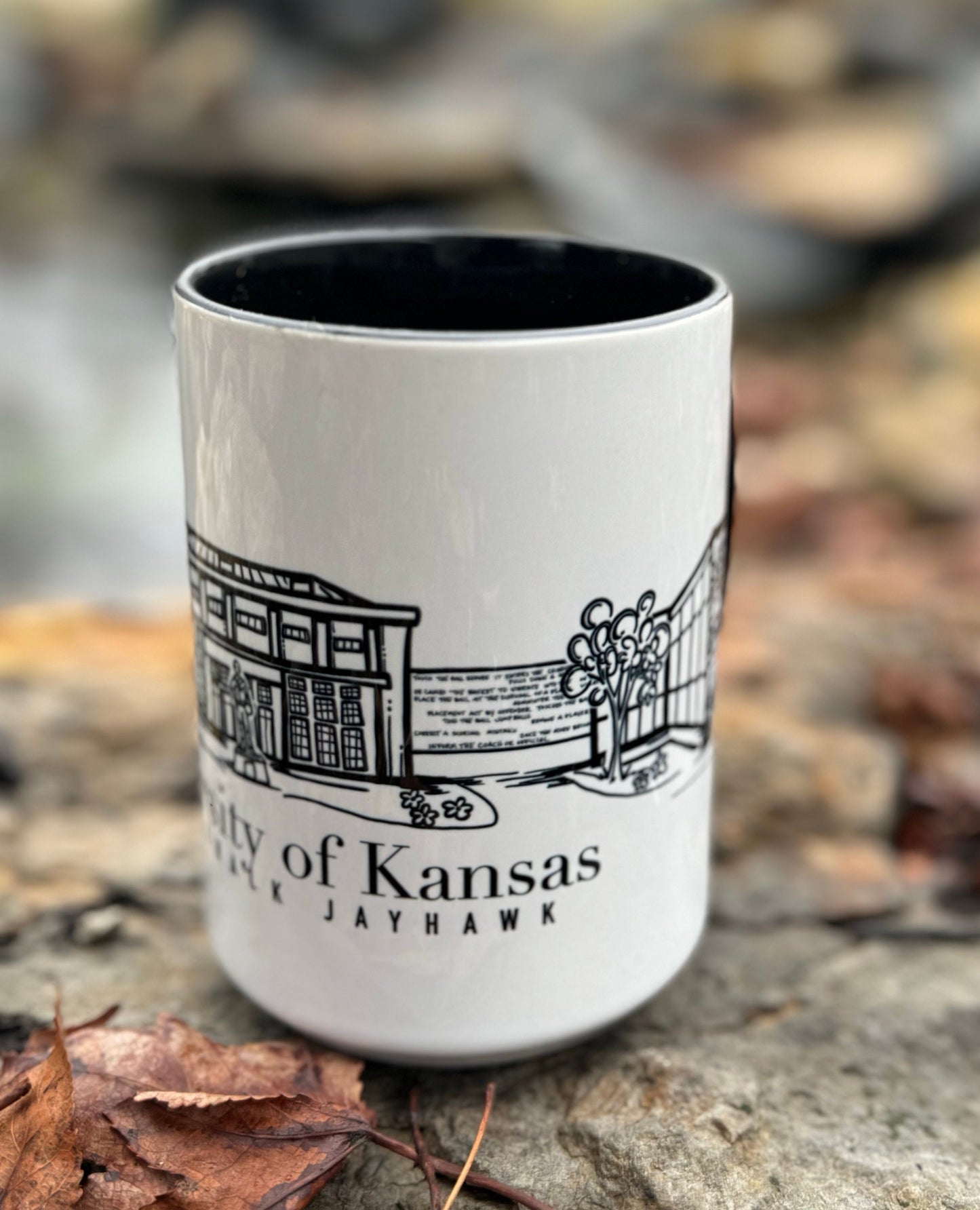 University of Kansas History of Basketball Mug
