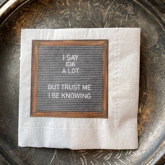 "Cheers To Married Life" Napkins