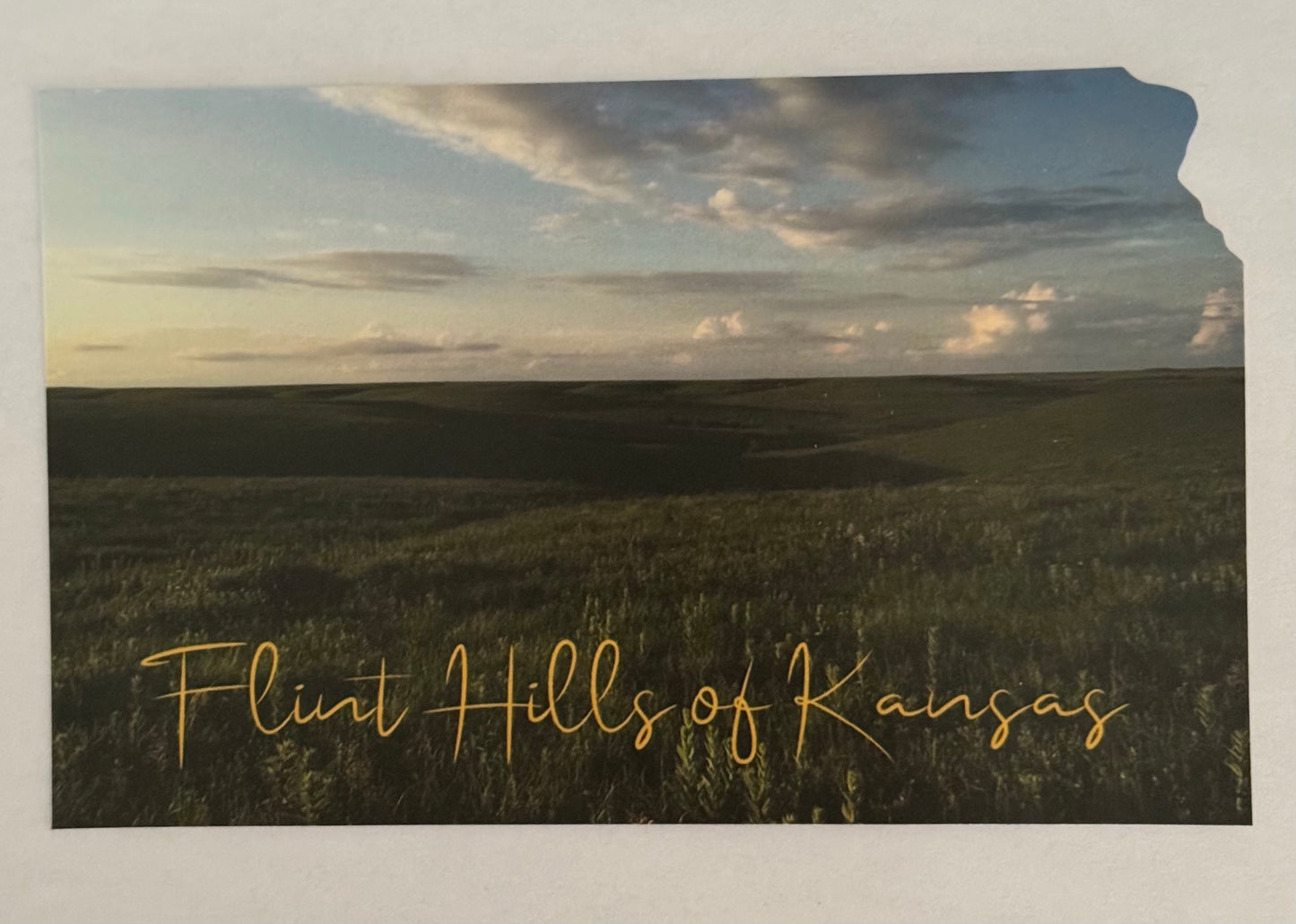 Flint Hills of Kansas Postcard