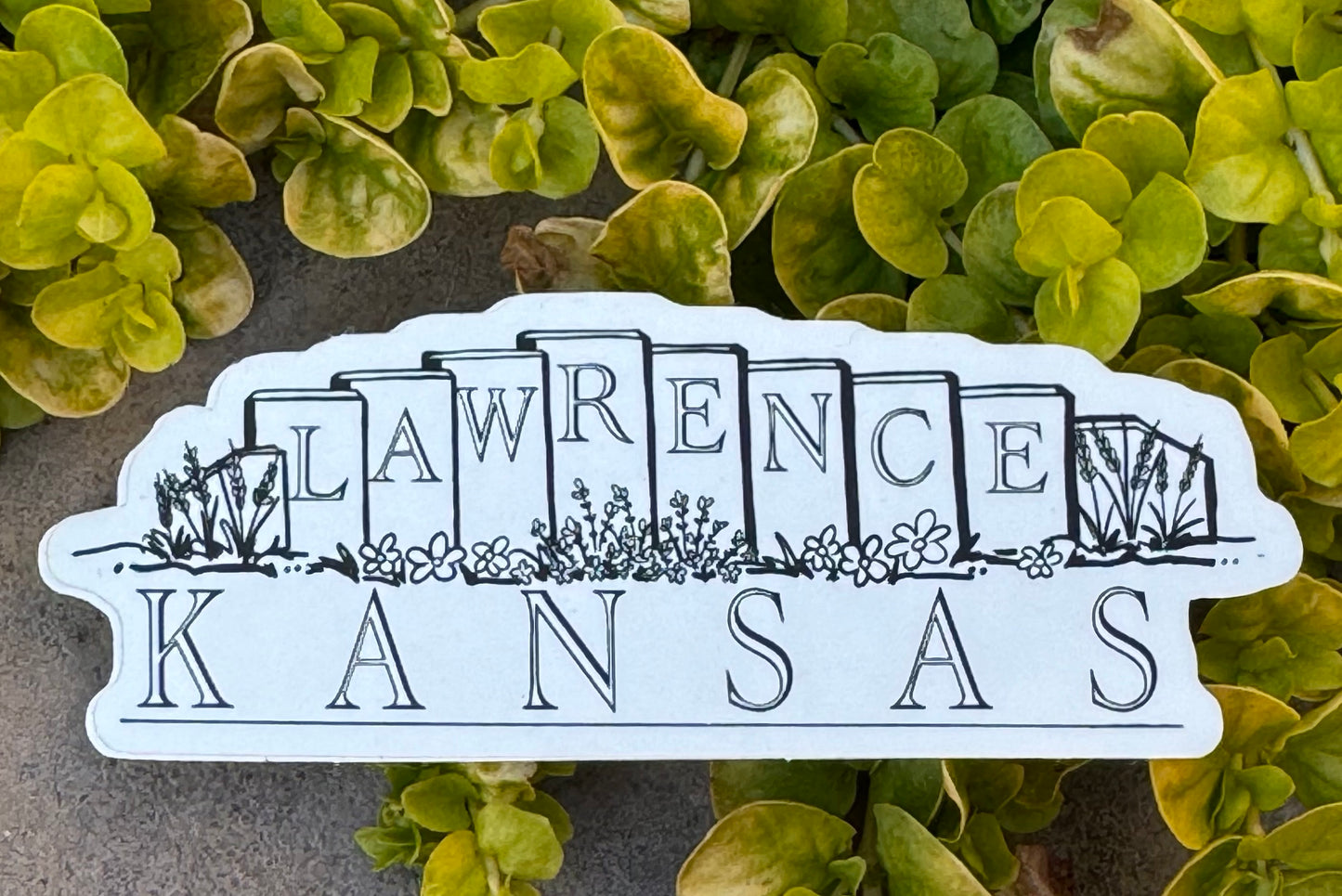 Welcome to Lawrence Sticker