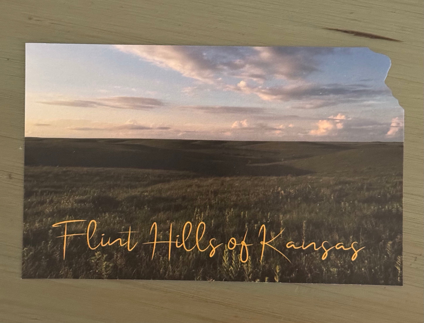 Flint Hills of Kansas Postcard