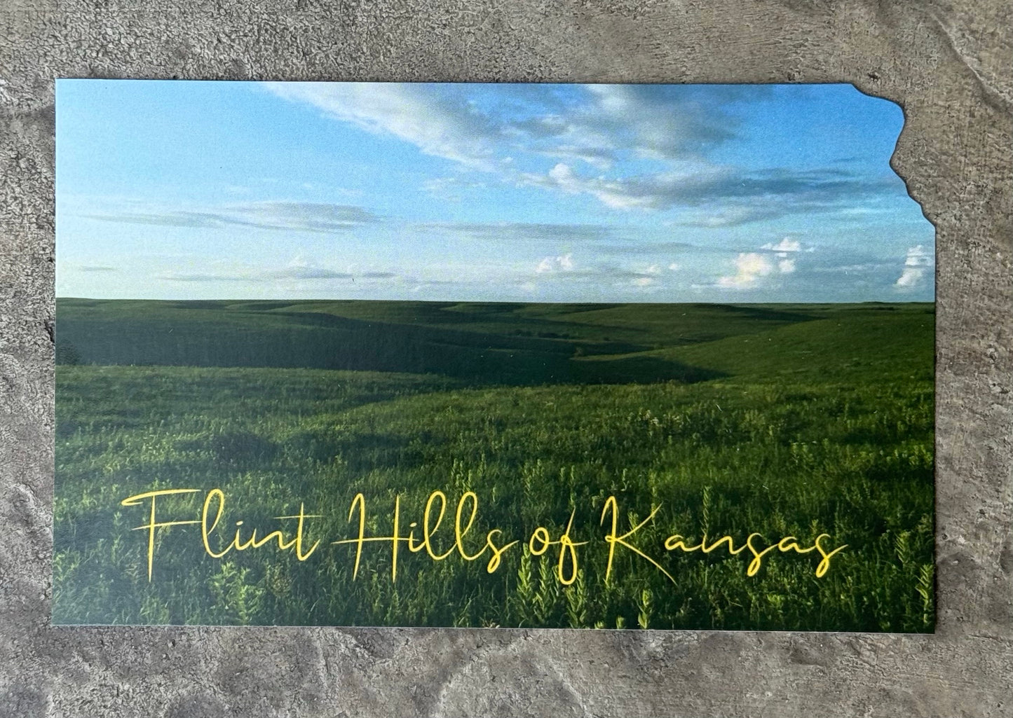 Flint Hills of Kansas Postcard