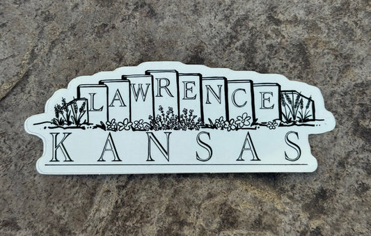 Welcome to Lawrence Sticker