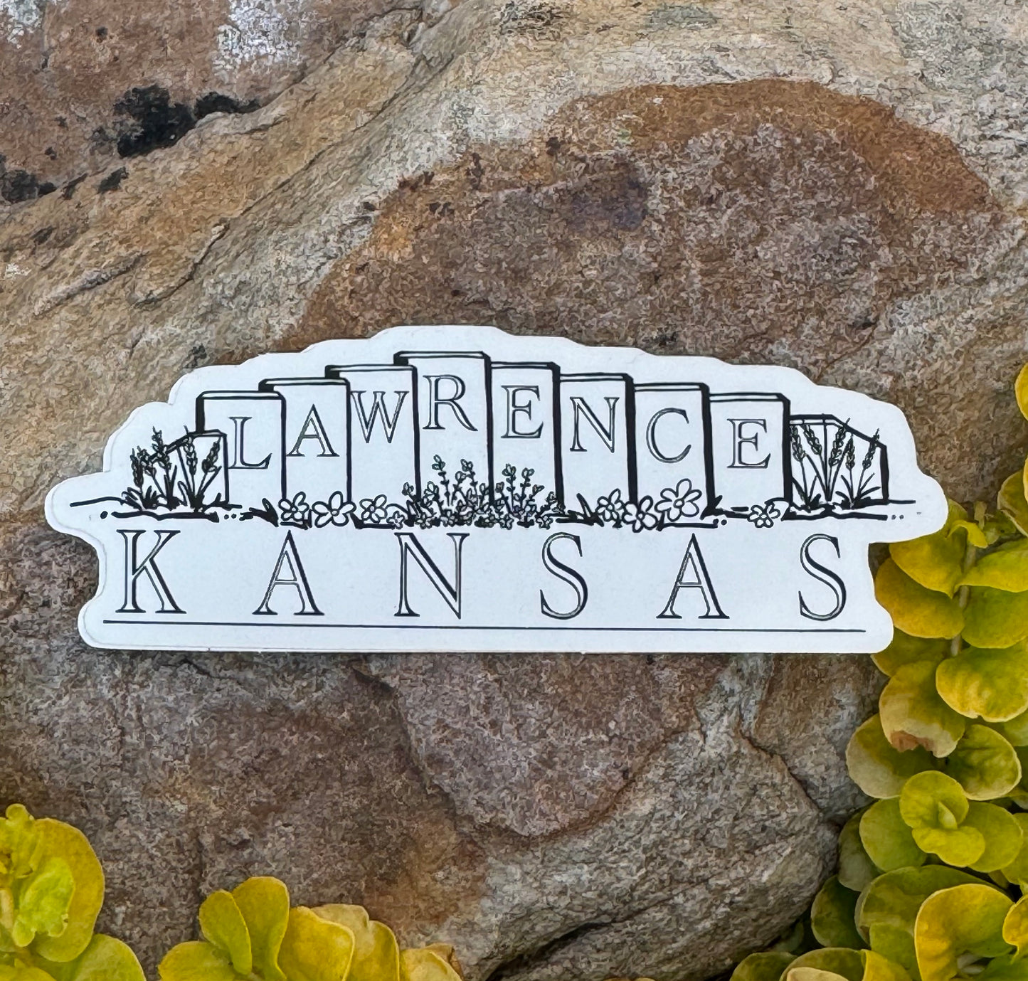 Welcome to Lawrence Sticker