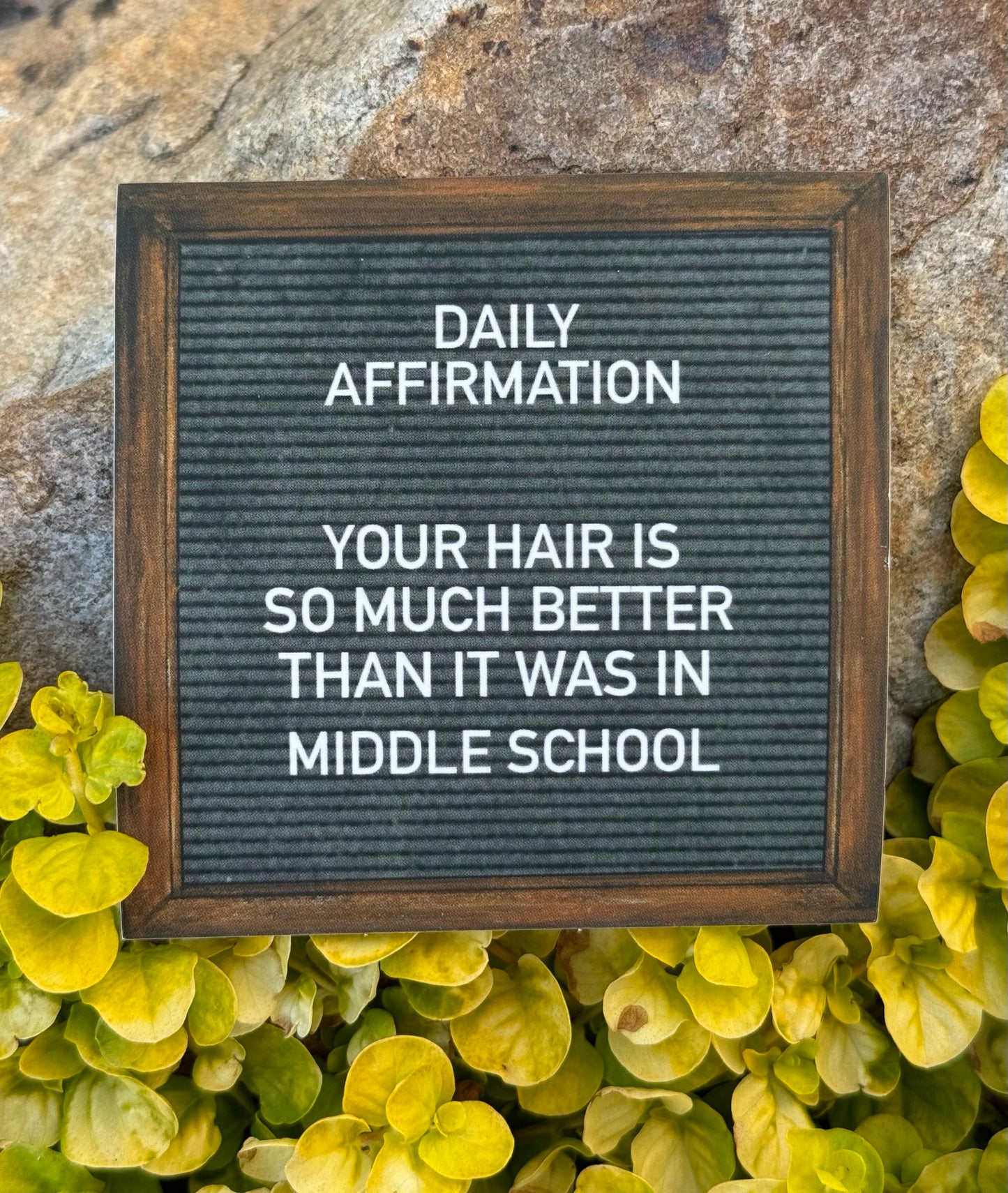 "Daily Affirmation" Sticker