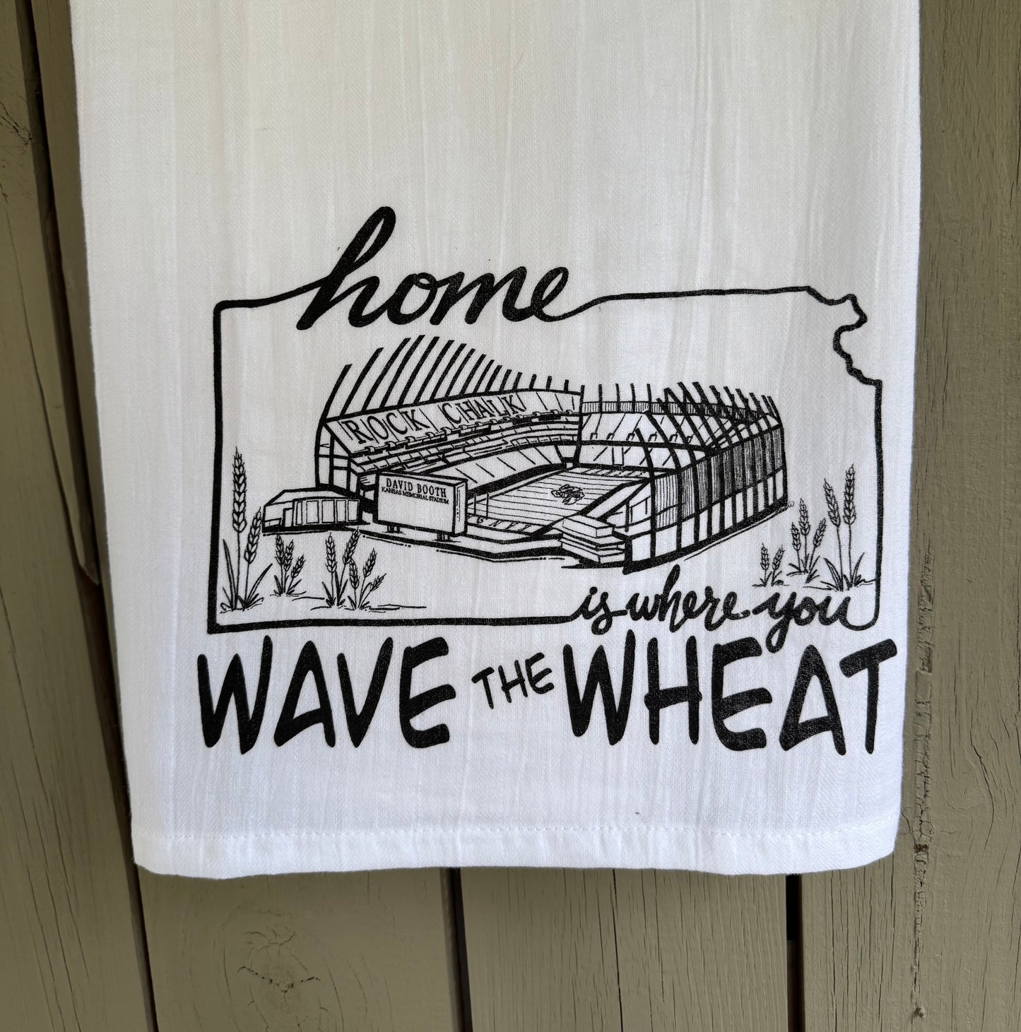 KU Football “Wave the Wheat” Towel