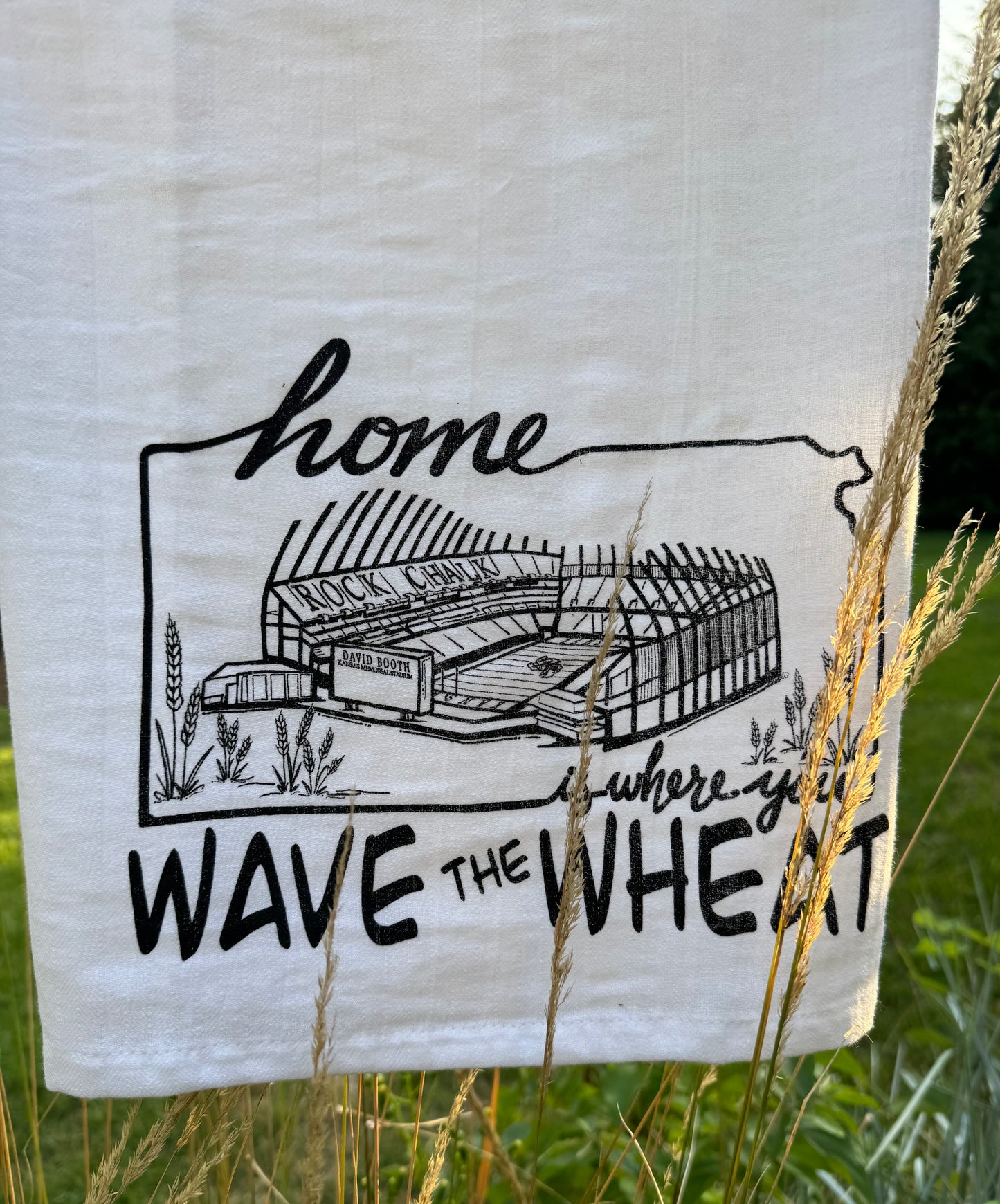 KU Football “Wave the Wheat” Towel
