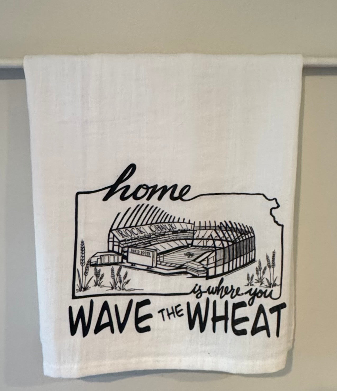 KU Football “Wave the Wheat” Towel