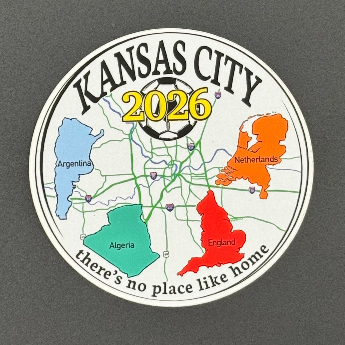 Kansas City World Cup 2026 Sticker
