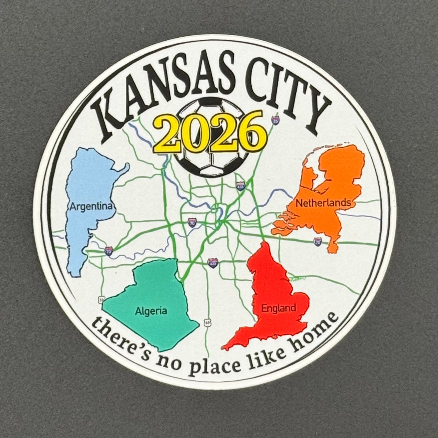 Kansas City World Cup 2026 Sticker