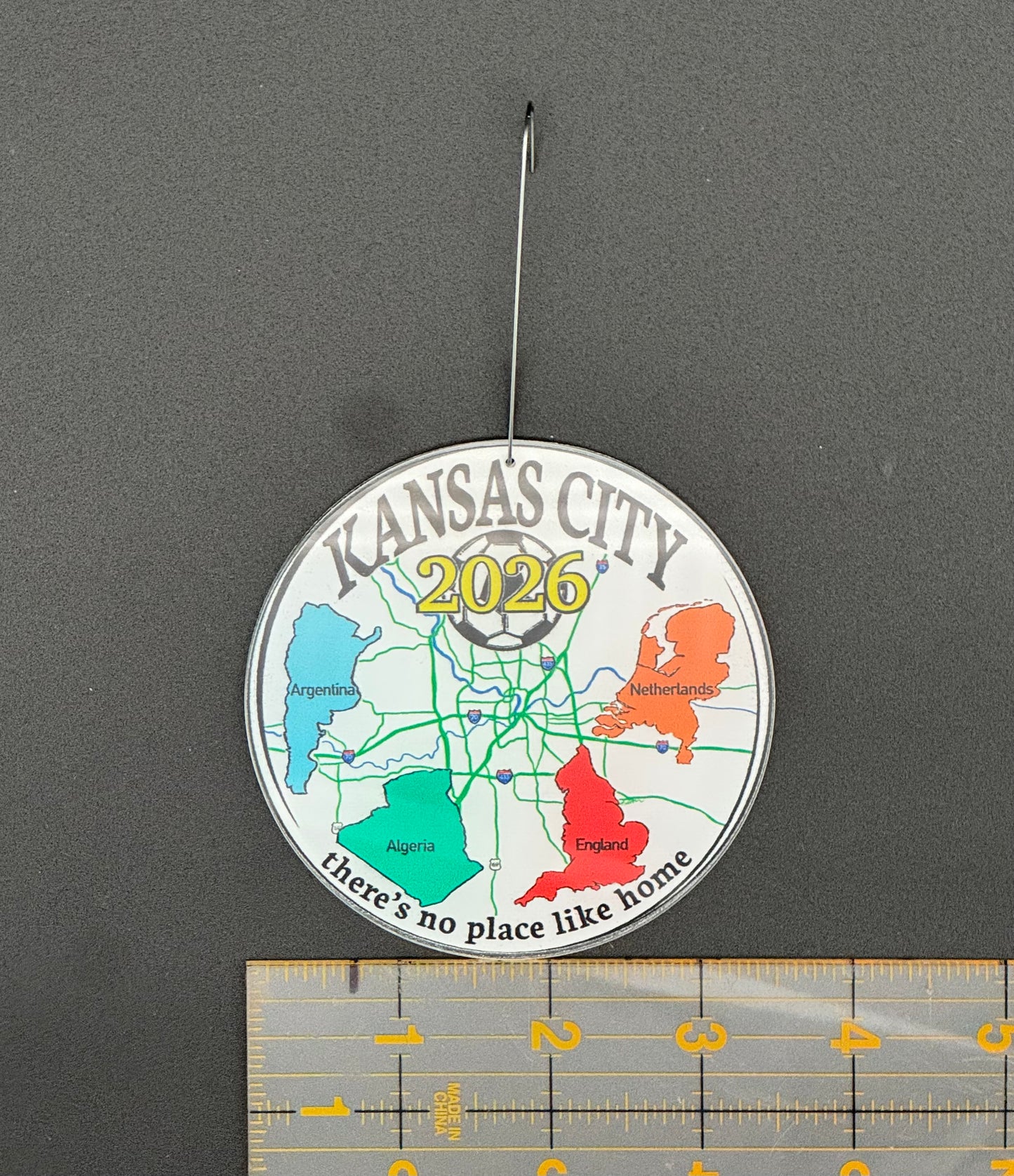 Kansas City World Cup Soccer 2026 Ornament