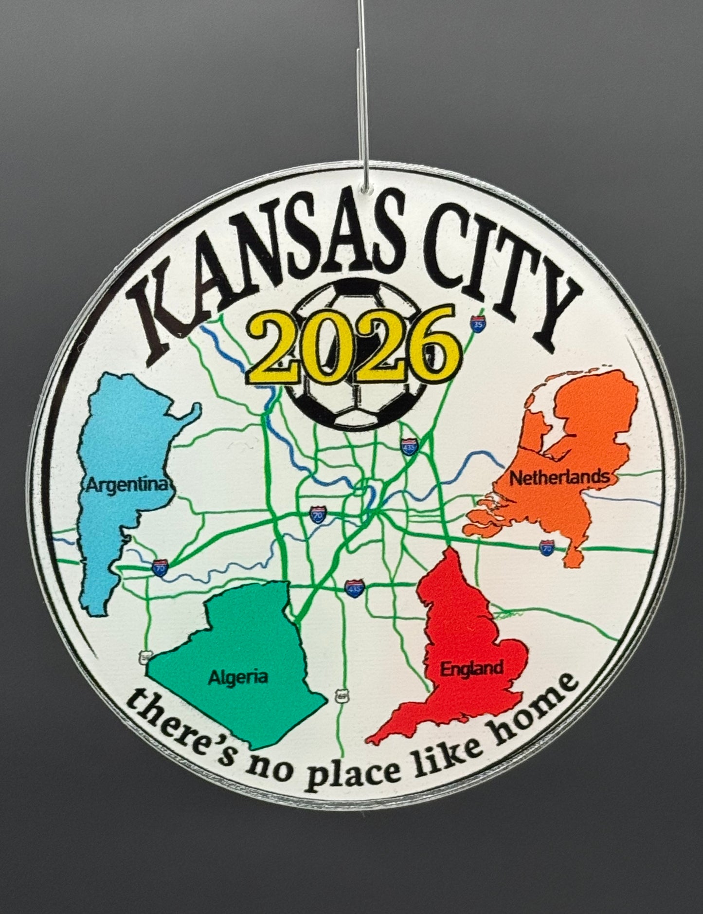 Kansas City World Cup Soccer 2026 Ornament