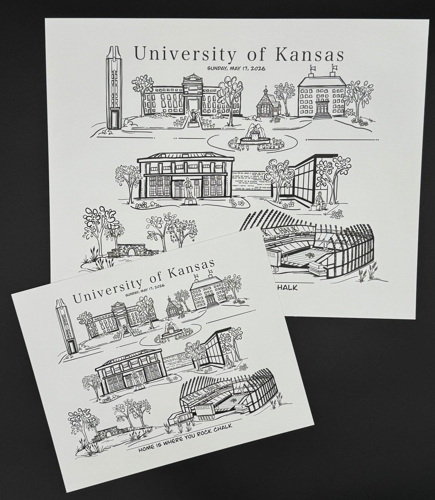 University of Kansas 2026 Graduation Print