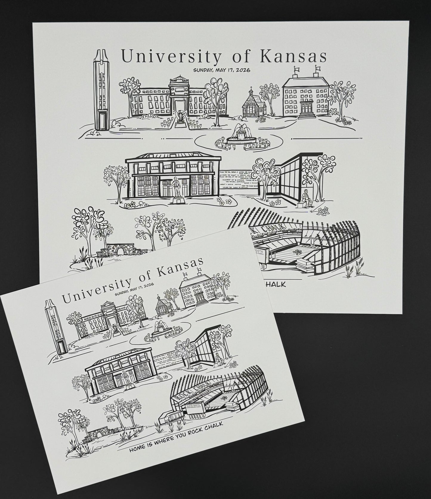University of Kansas 2026 Graduation Print