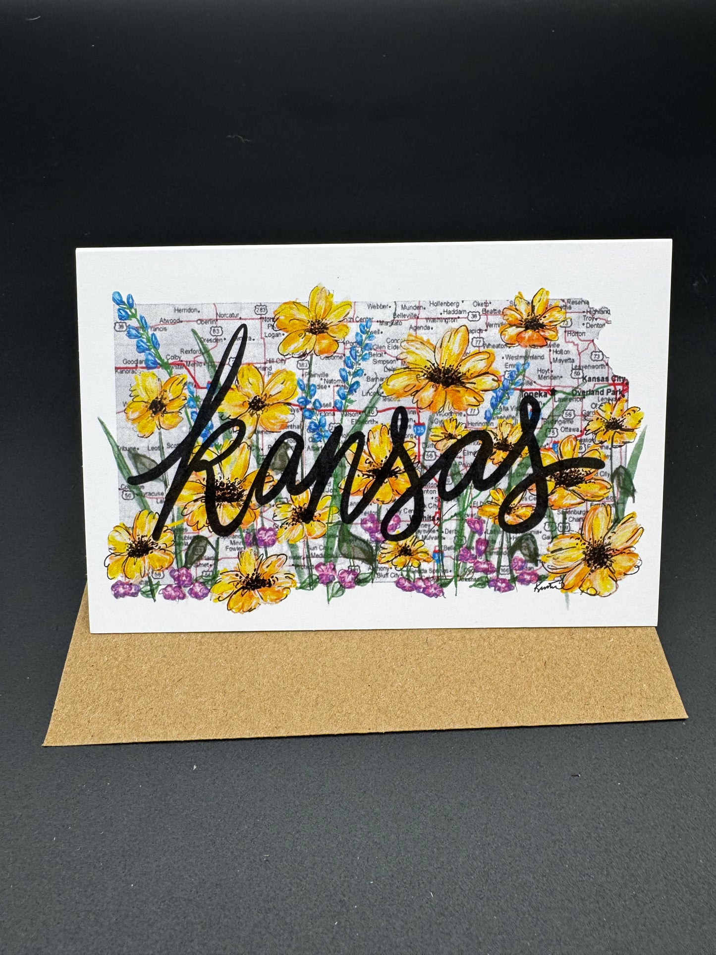 Kansas Wildflowers Greeting Card Set