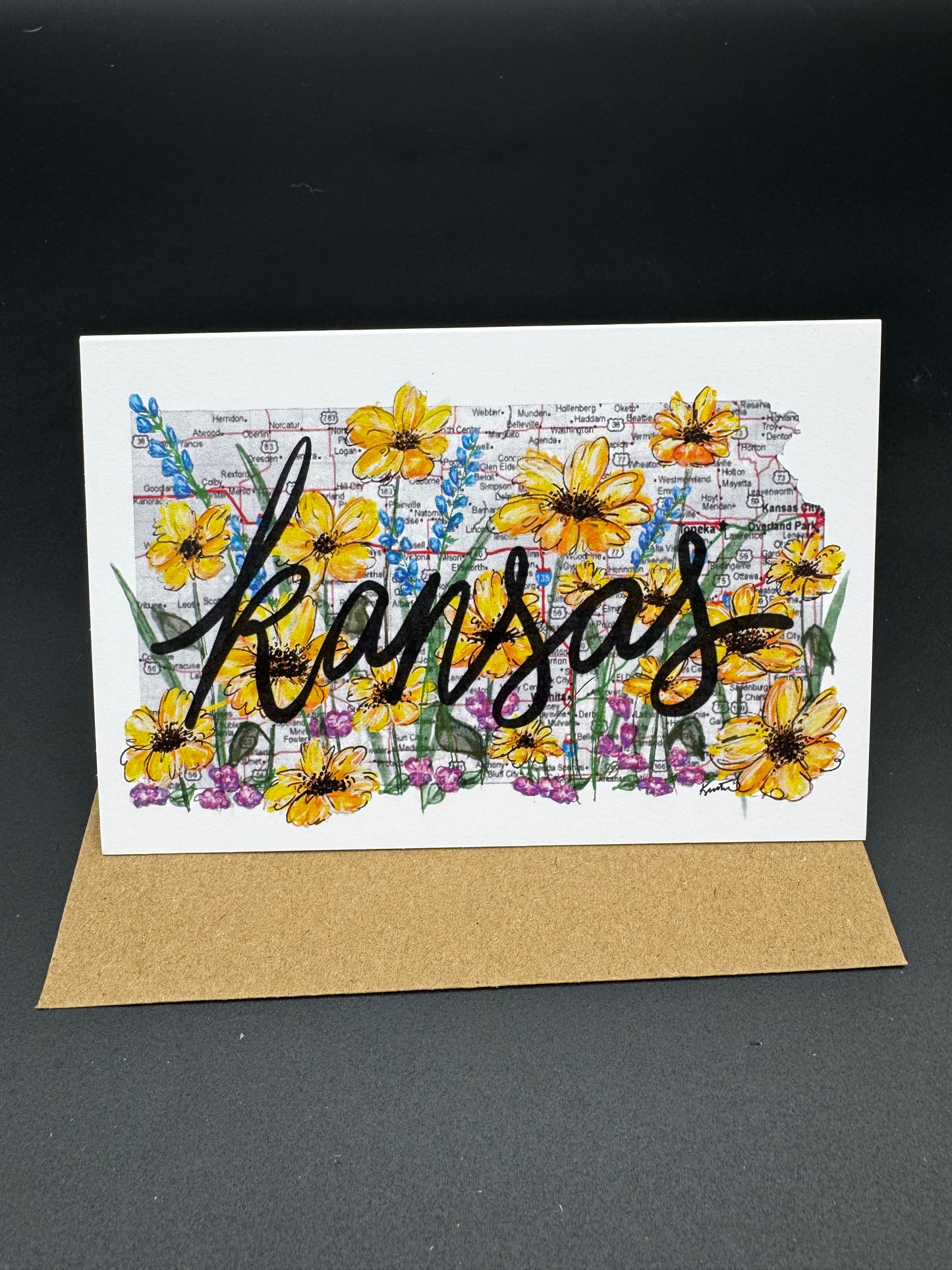 Kansas Wildflowers Greeting Card Set