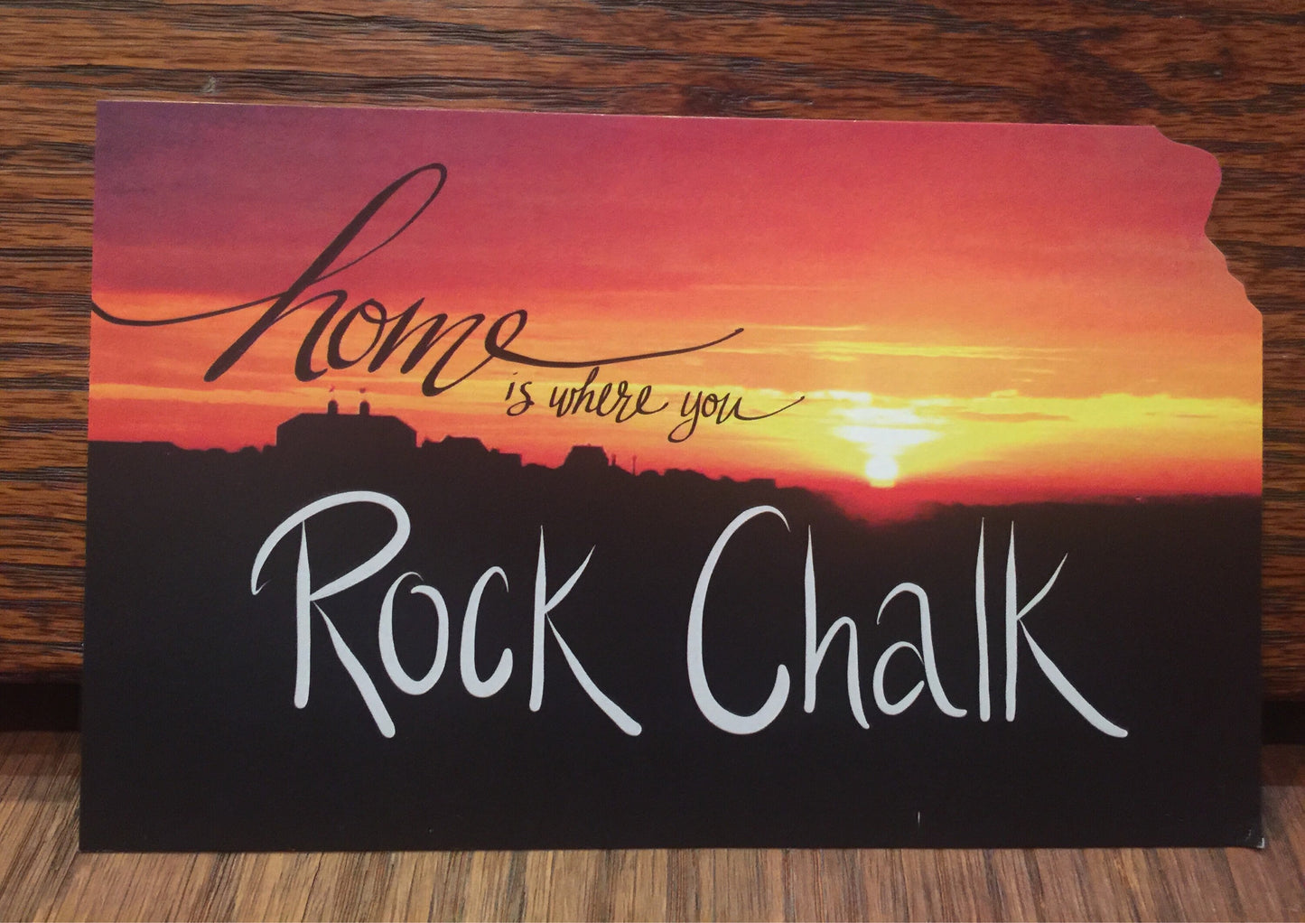 Rock Chalk Sunrise- Kansas postcards