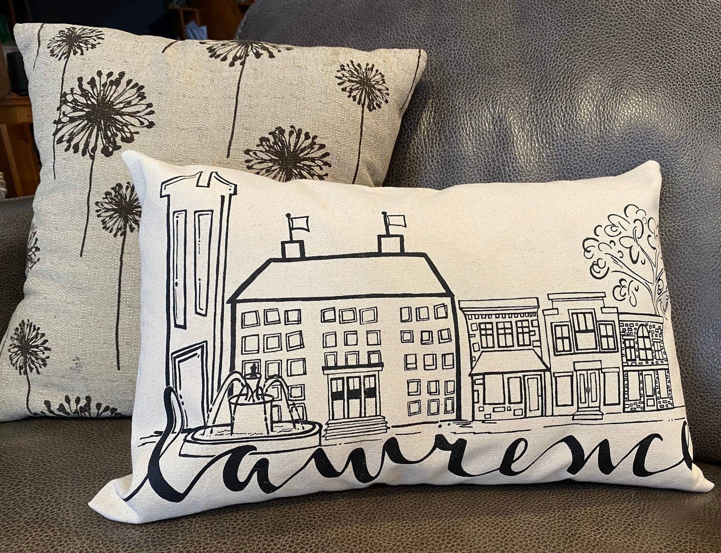 Lawrence Skyline Pillow