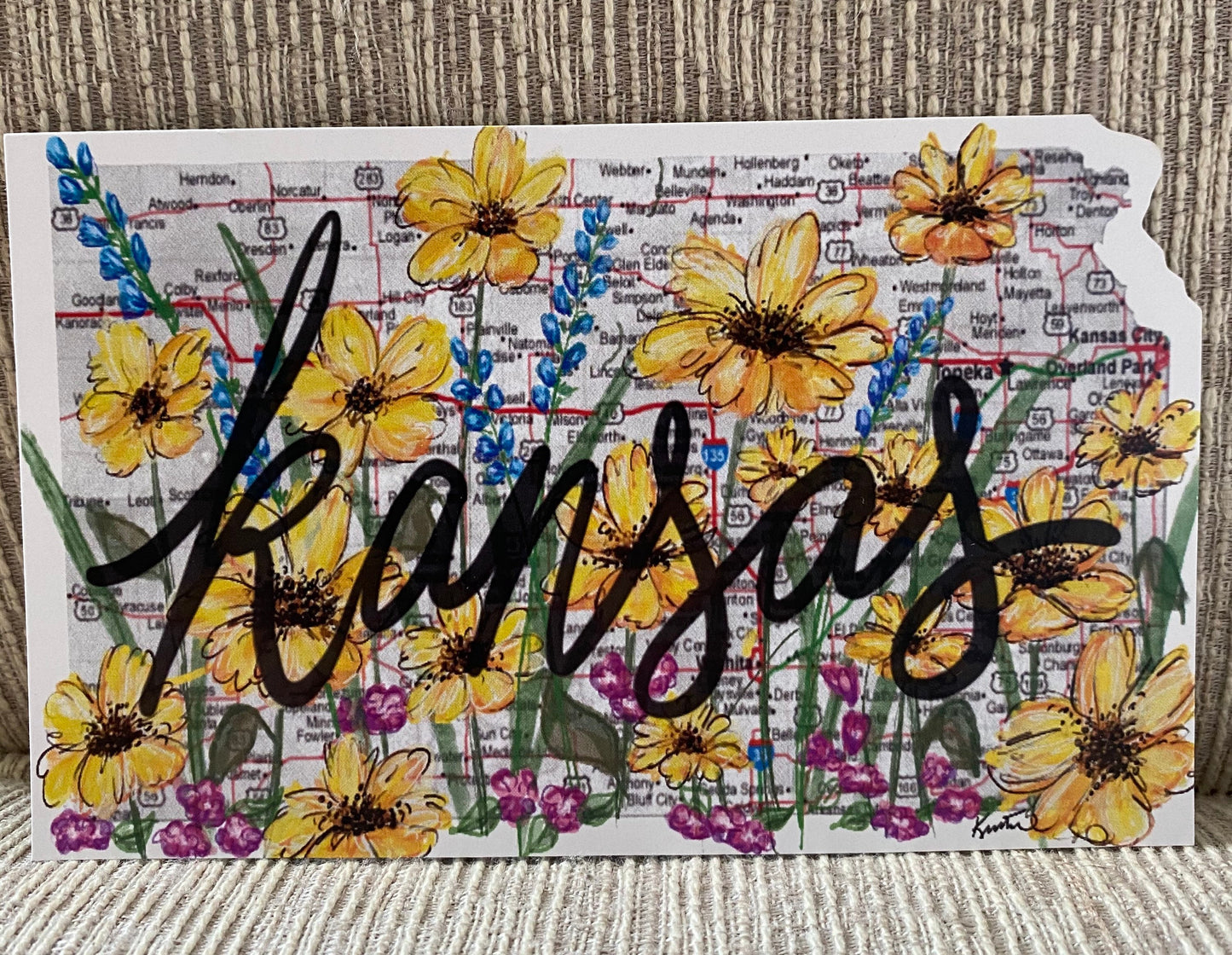 Kansas Wildflowers Postcards