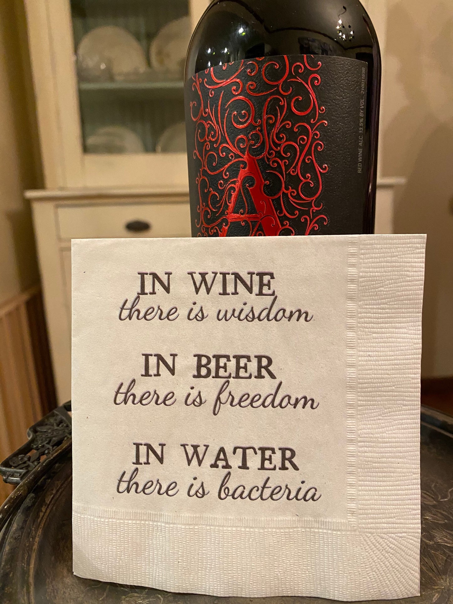 "Cheers to Relaxation" Cocktail Napkins