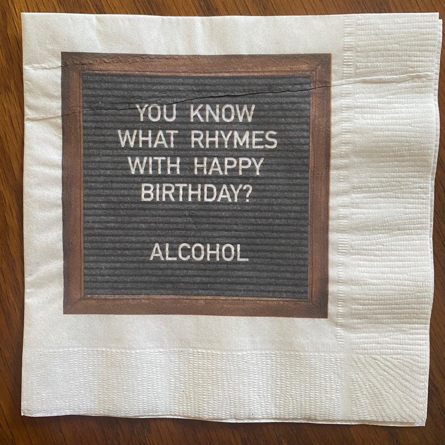 "Cheers to Another Trip Around the Sun"- Birthday Napkins