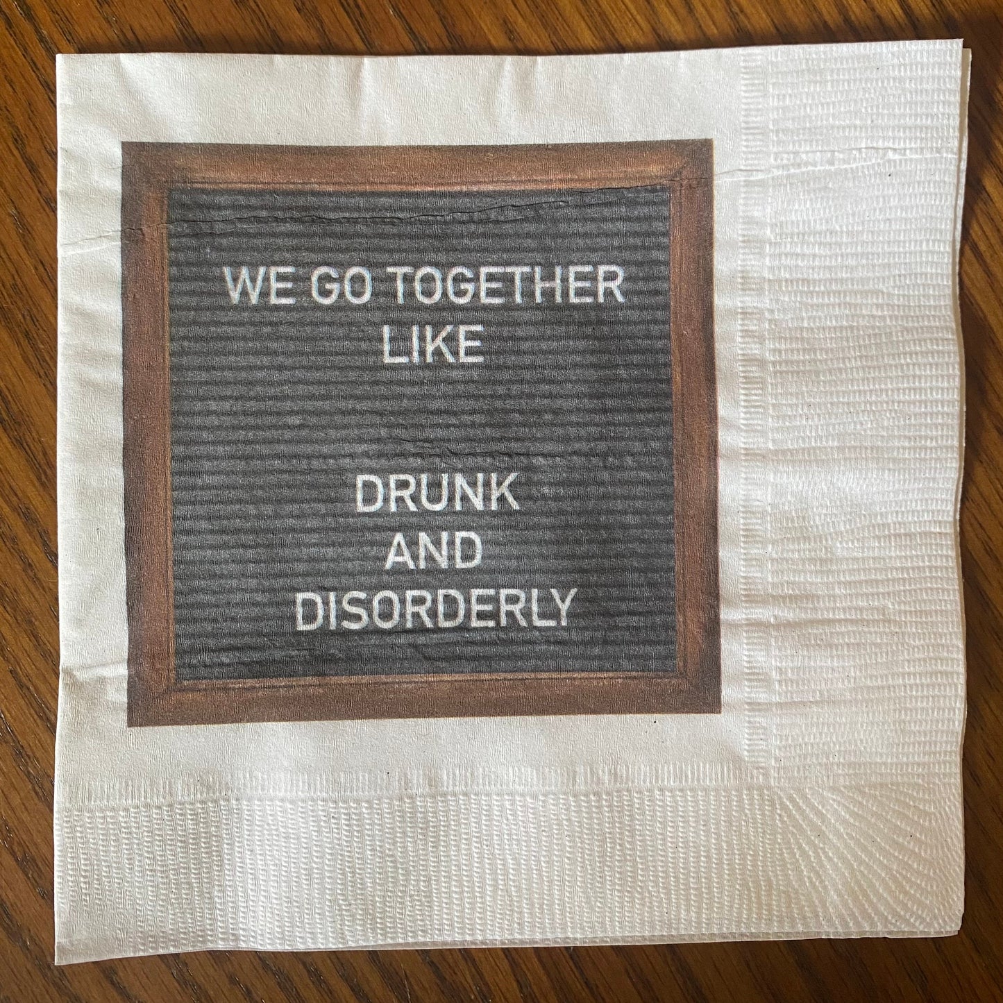 "Cheers to Friendship" Napkins