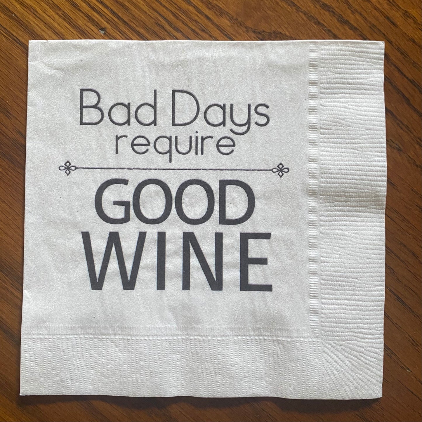 "Cheers to Better Days" Cocktail Napkins