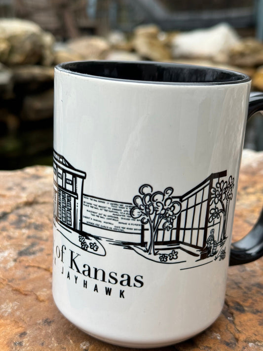 University of Kansas History of Basketball Mug