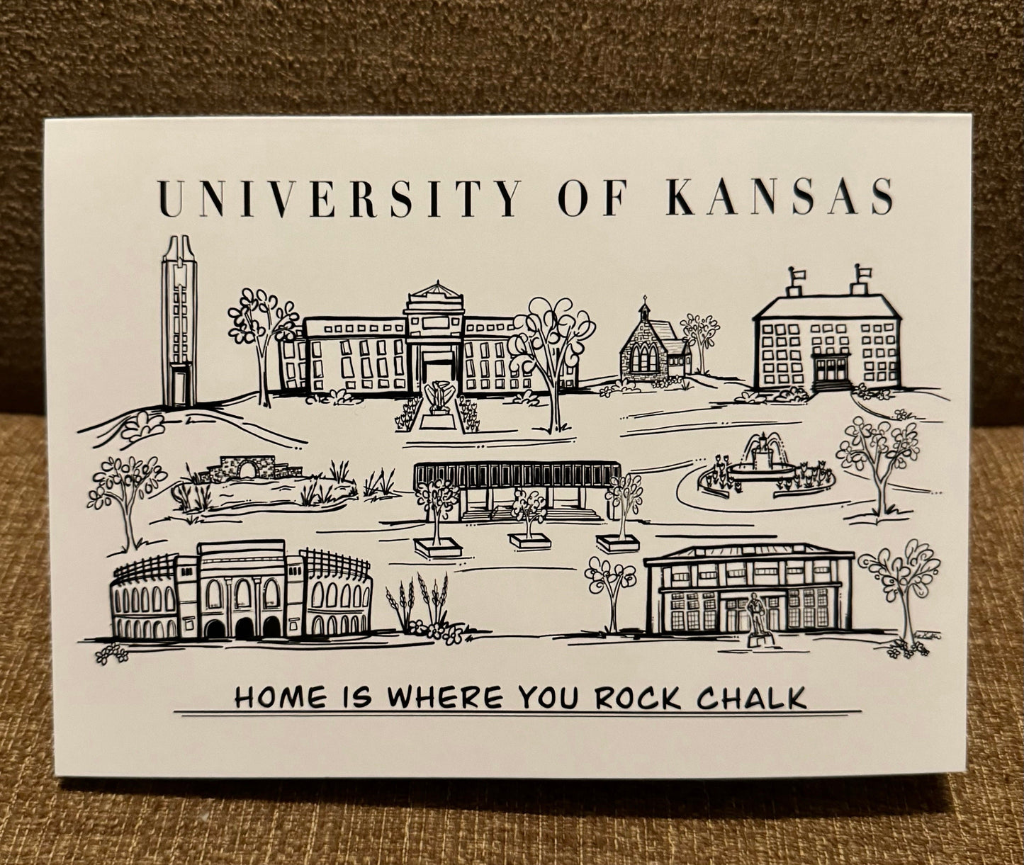 University of Kansas Greeting Card