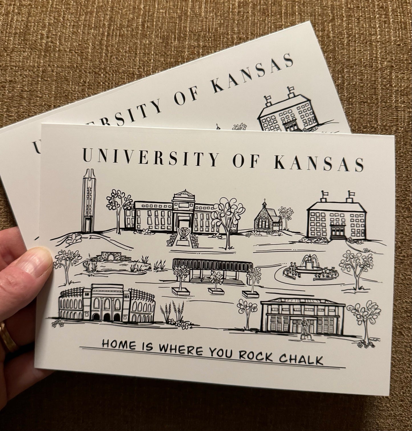 University of Kansas Greeting Card